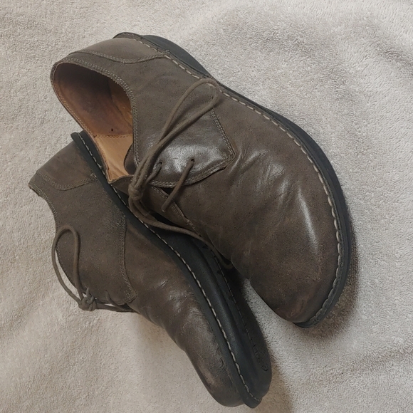 Alegria gray leather shoes mn. sz.46 - Picture 3 of 13